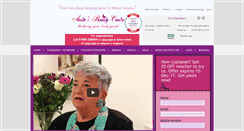 Desktop Screenshot of anitasbeautycentre.co.uk